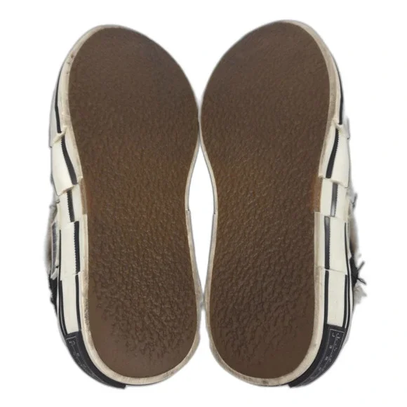 VESSEL Yohji Yamamoto Patchwork Platform Low Sneakers Black Skate 90s Y2k Grunge - Picture 8 of 10